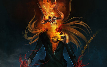 Vasto Lorde Bleach Ichigo Flaming Skull Anime 1920Ã1200 HD wallpaper